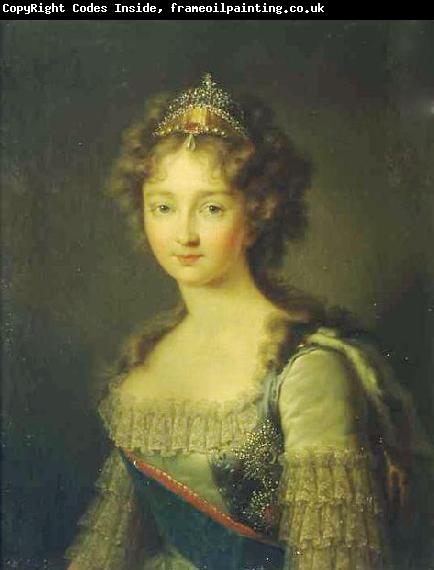 Gerhard von Kugelgen Portrait of Empress Elizabeth Alexeievna